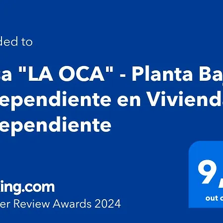 Casa La Oca - Planta Baja Independiente En Vivienda Independiente Apartamento